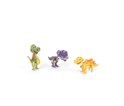 DINOSAURUS. Puzzle 3D de papel y EVA con forma de dinosaurio - st-98152-160