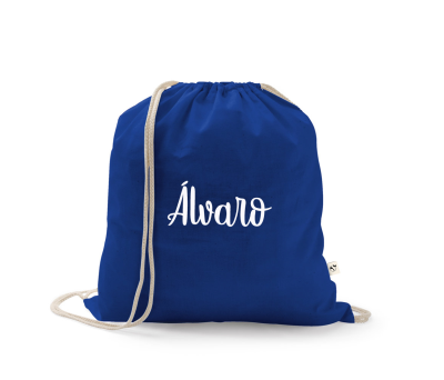 Mochila cuerdas nombre color azul royal - AST92083nombresazulroyal