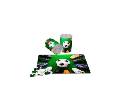 PUZZLE EN LATA REGALO FÚTBOL - A9330