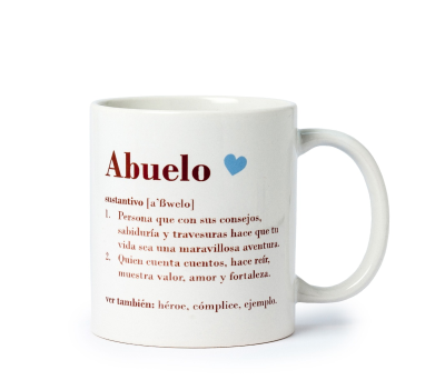 Taza cerámica Abuelo definición - AG4.1